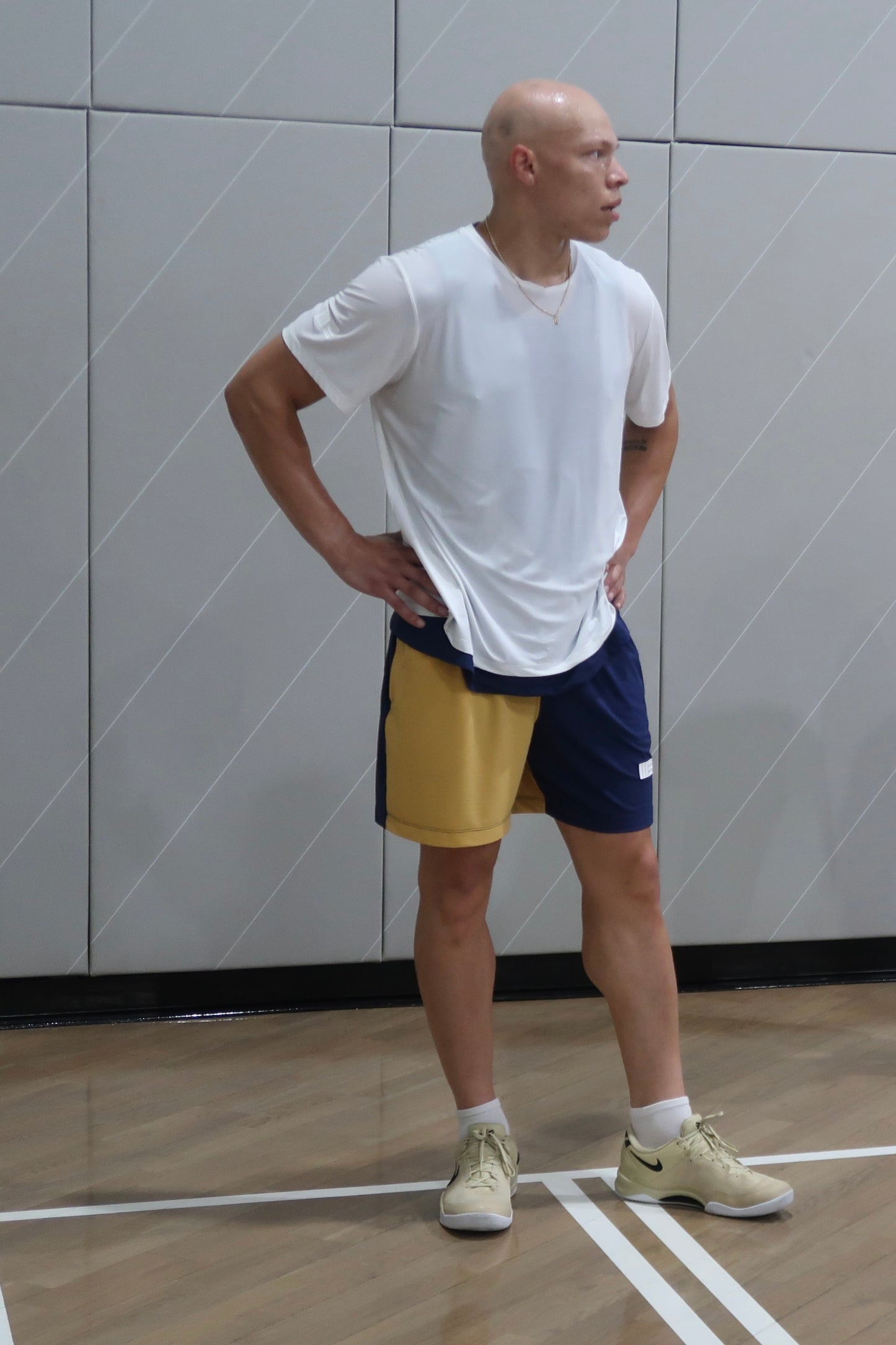 SPORT SHORT - NAVY / YELLOW