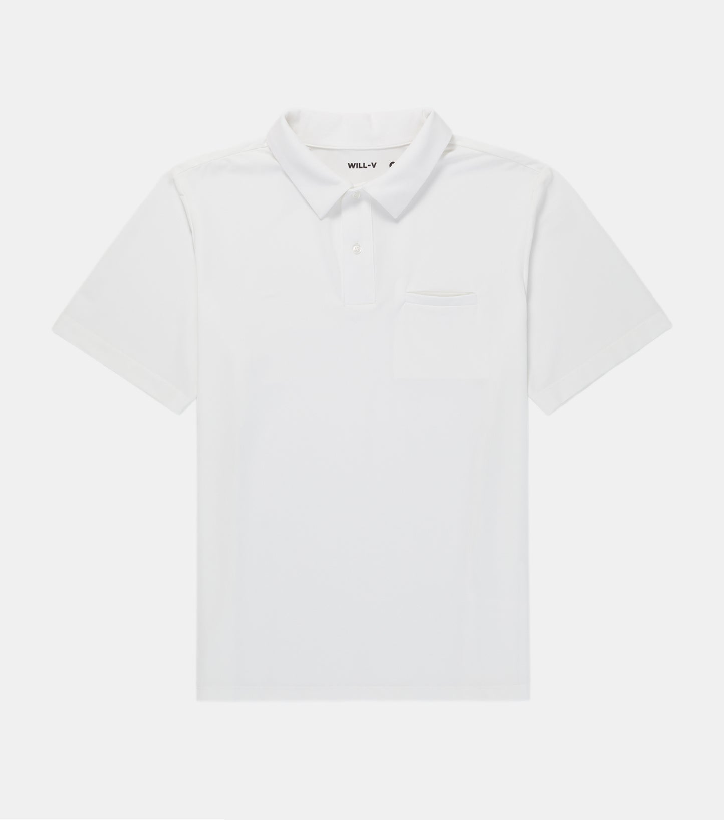 Mens Premium Athletic Golf Polo - White