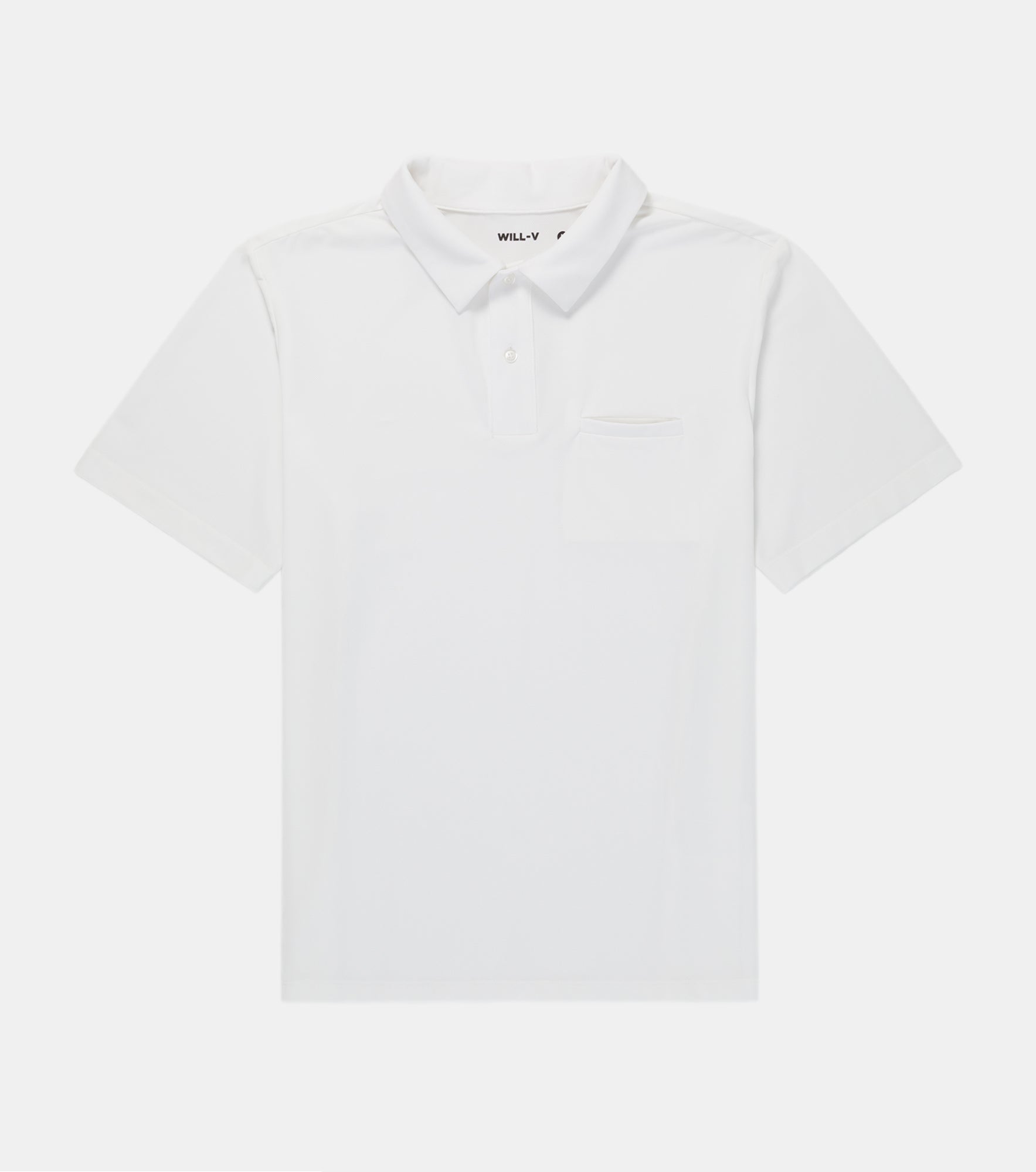 Mens Premium Athletic Golf Polo - White
