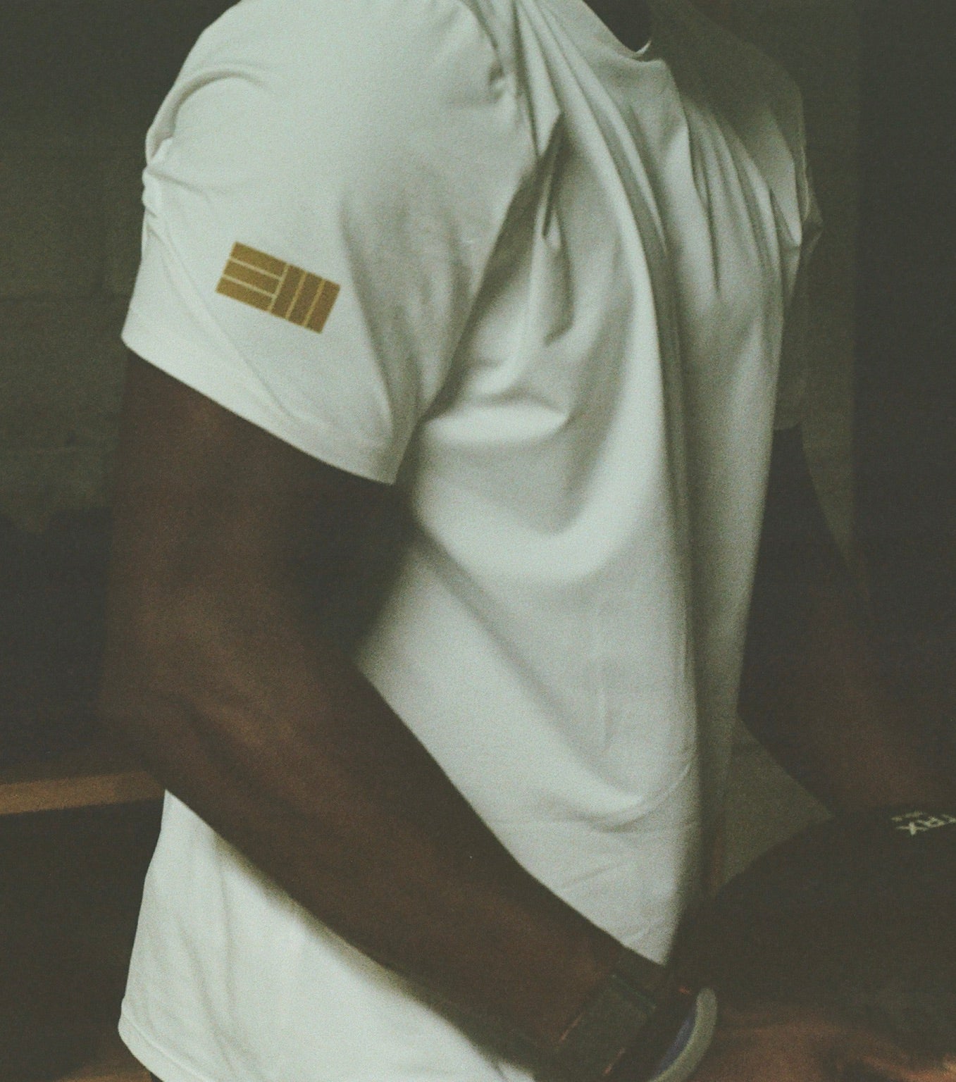 Mens Premium Athletic Shirt for Training and Leisure - White