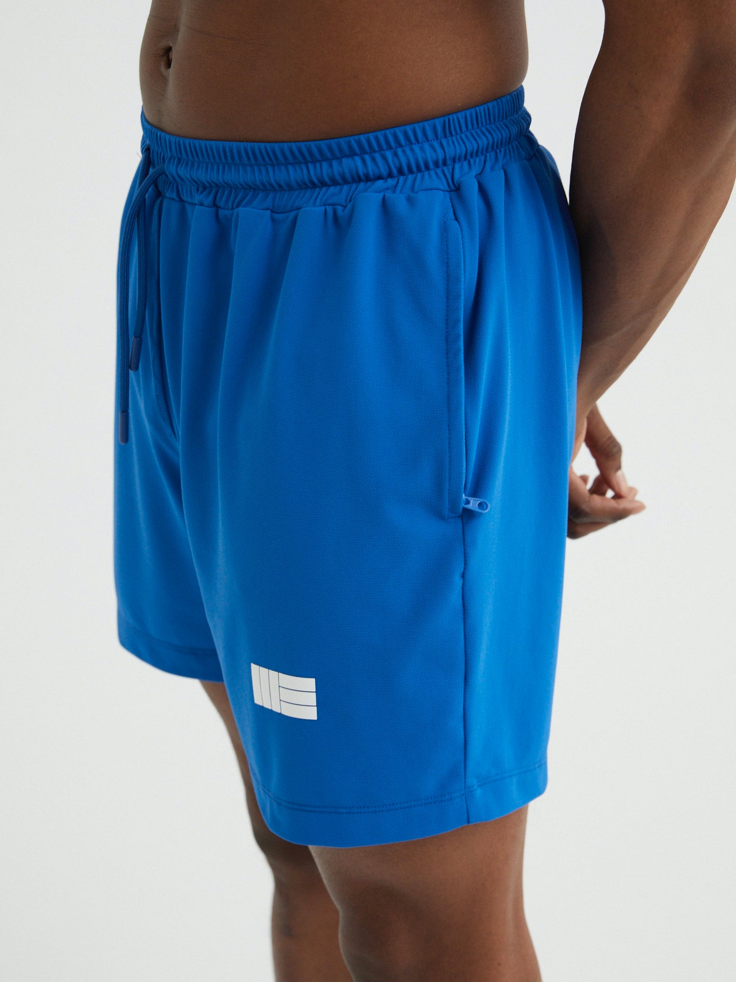 Mens Premium Athletic Sport Shorts Made in NYC - Blue