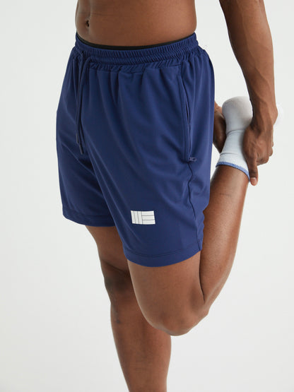 Mens Premium Athletic Sport Shorts Made in NYC - Navy