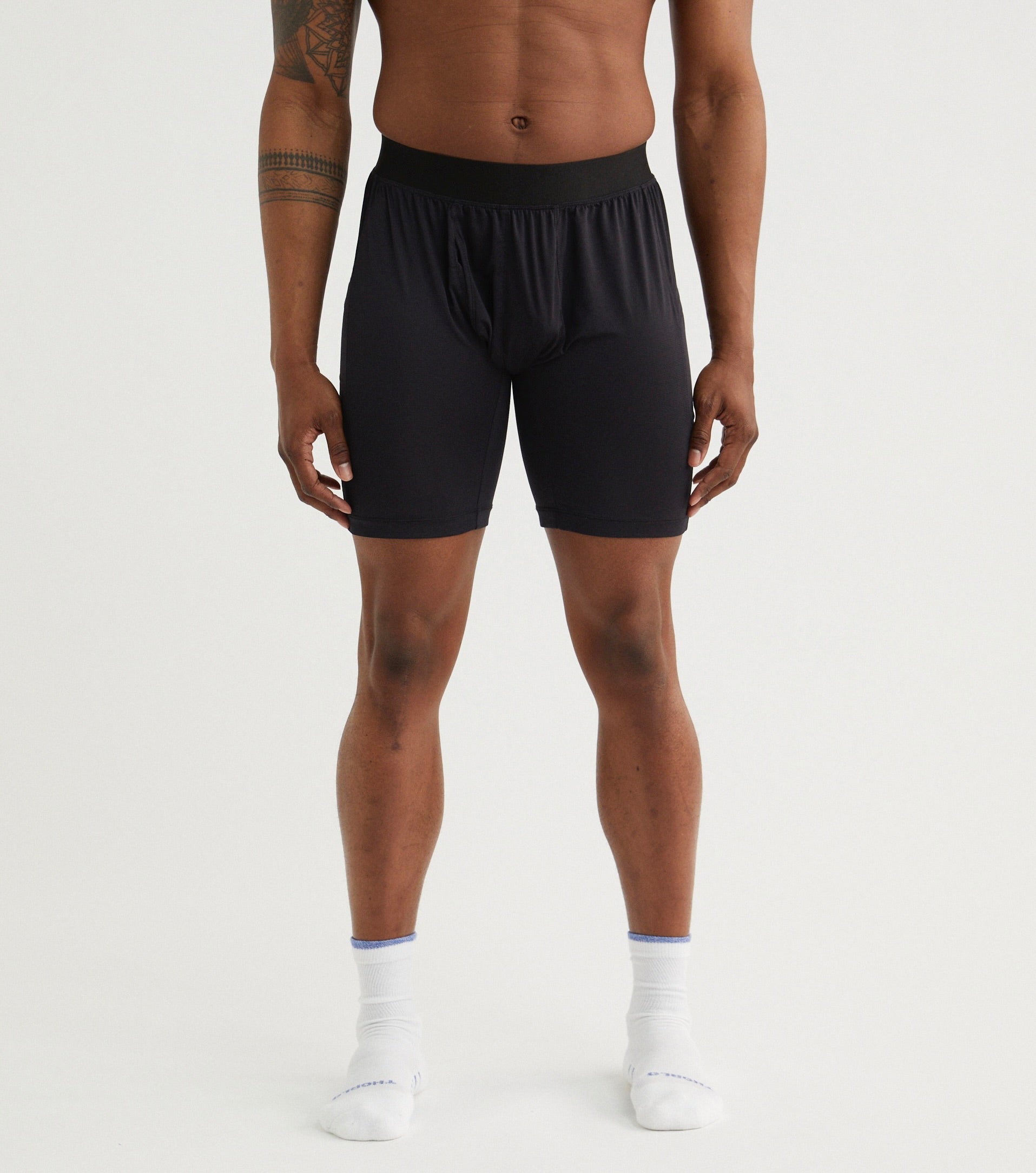 Mens Athletic Black Compression Under Short