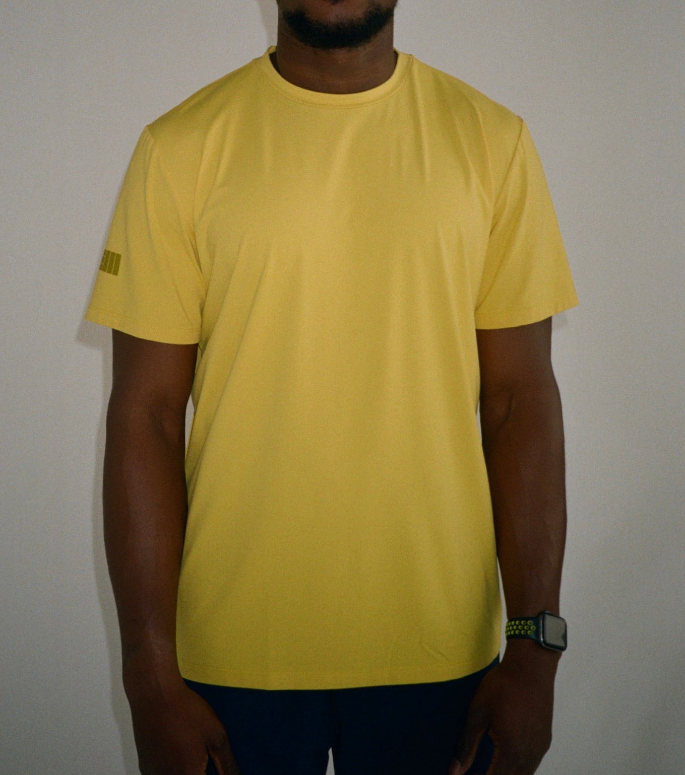 Mens Premium Athletic Shirt for Training and Leisure - Yellow
